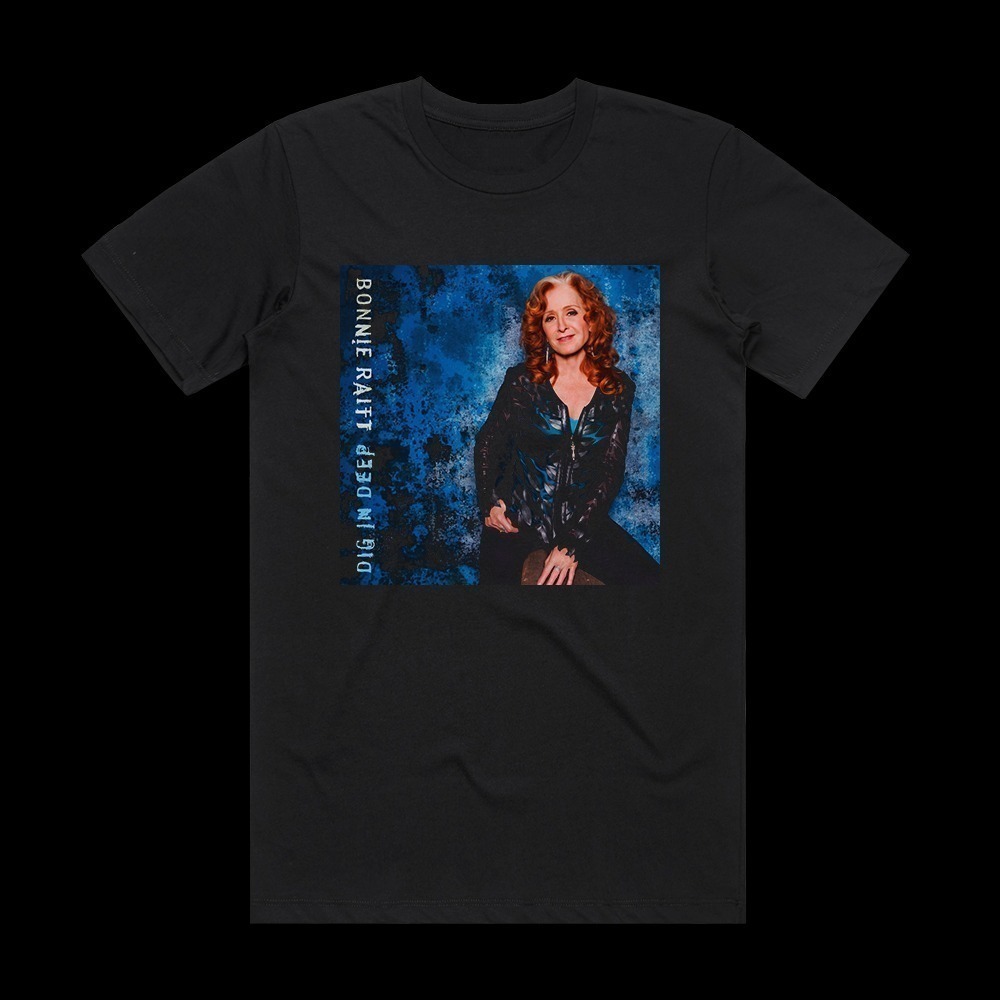 Bonnie Raitt Dig In Deep Album Cover Rock Fan Retro Unisex T-Shirt